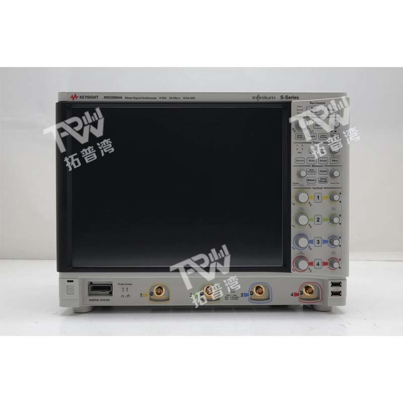 Keysight 是德科技 MSOS804A 高清晰度示波器 8 GHz 4  通道