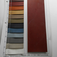 压纹圆点PU皮革 仿穿孔圆点人造革冲孔打孔人造革PU座椅工艺面料