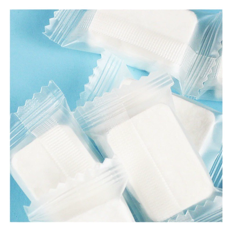 Оптовые одноразовые сжатые полотенца для отелей, общепита, путешествий, командировок, впитывающие утолщенные сжатые полотенца для лица