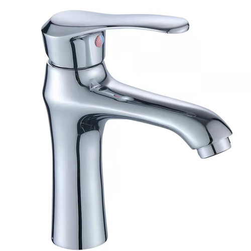 Makita all-copper basin faucet, above-ground washbasin hot and cold faucet, bathroom washbasin single-hole faucet