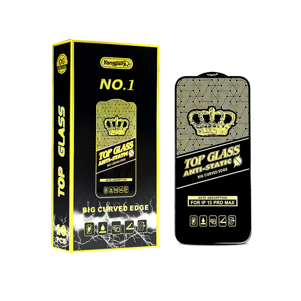 Fabricante en stock 111D pegamento completo vidrio templado película protectora fábrica al por mayor teléfono móvil templado película al por mayor fabricante de la fuente