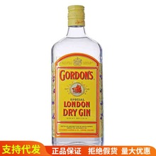 哥顿/格顿金酒英国GORDON’S歌顿毡酒杜松子酒金酒40度洋酒批发