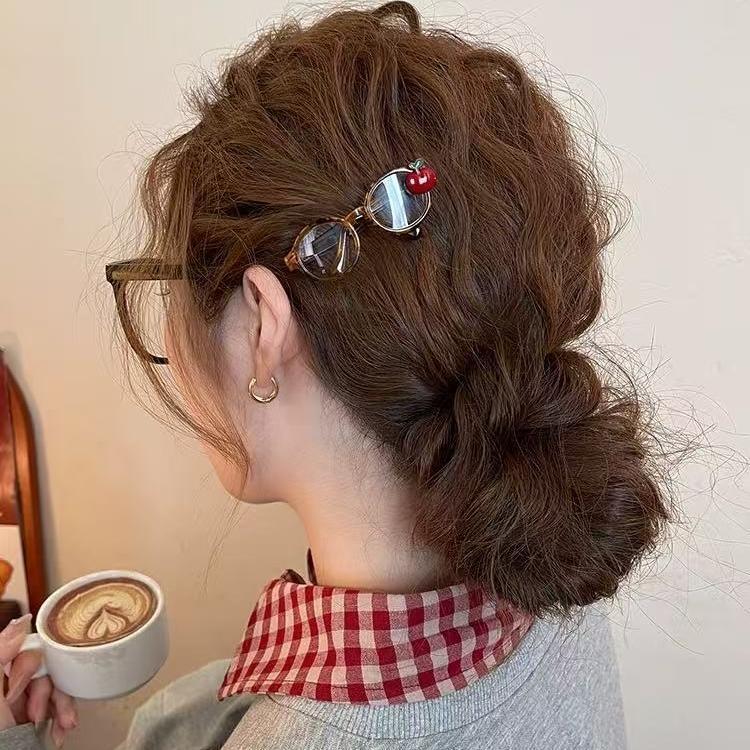 Dopamina adorable clip de cabello para mujeres 2026 nuevo clip de boca de pato de alta calidad sensación lateral exquisita clip de frangeo clip de cabello tocado