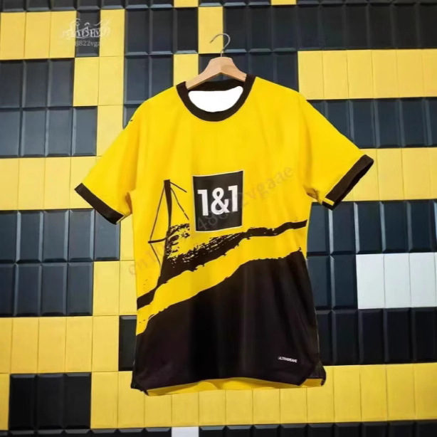 New Fan t Shirt Youth Player Outdoor Sports Football Port Dortmund Uniform Training Jersey T-Shirt New Fan t Shirt Youth Player Outdoor Sports Football Port Dortmund Uniform Training Jersey T-Shirt