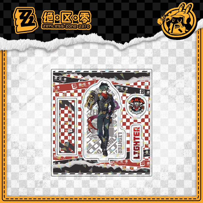 Acrylic stand custom MJ peripheral combination glass laser three-insert stand