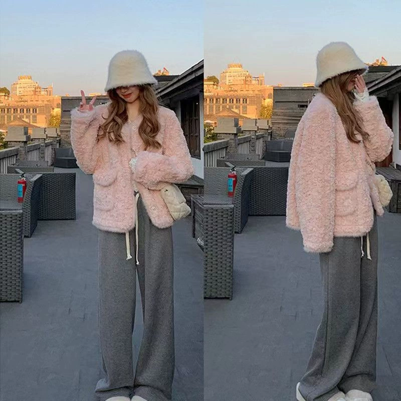 Демисезонная бархатная куртка для поддержания тепла, стиль Chanel, 2024 год, оверсайз, свободный крой