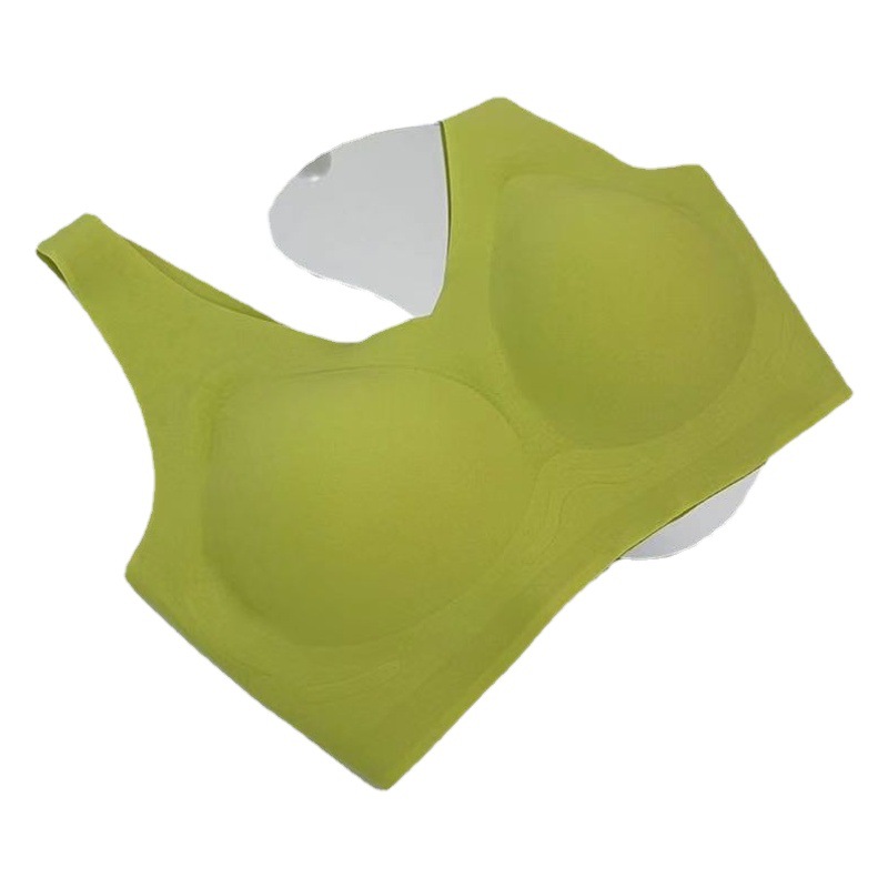 Nuevo sujetador francés de alta calidad con soporte suave para otoño e invierno, ropa interior sin costuras, sujetador fino sin aros push-up