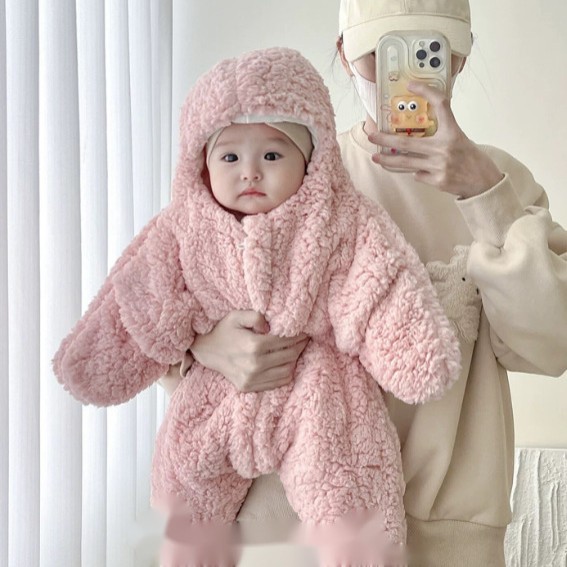 Baby Starfish Sleeping Bag Thickeneded Star Quilt Autumn and Winter Newborn Baby Anti-Kick Quilt