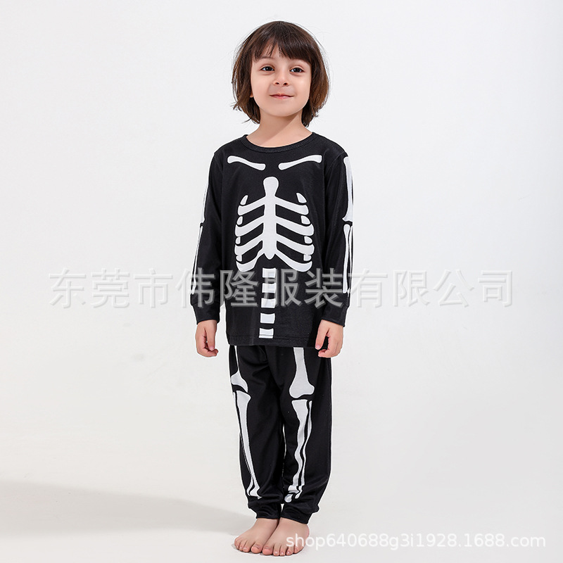 2022 nuevo traje de pijama familiar transfronterizo Bebé Niños Niñas ropa de mujer traje de Halloween para hombre