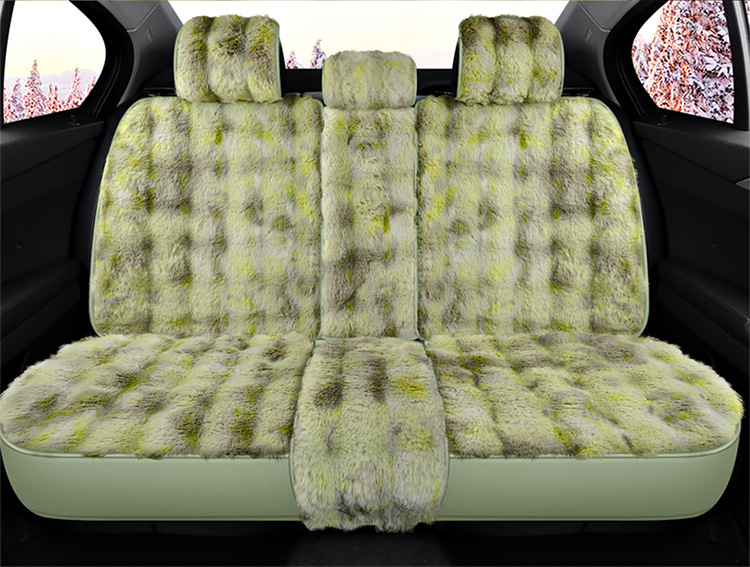 Winter New Plush Bubble Velvet Seat Cover Thickened fleece-lined Warm Full Envelope Car Cushion Multi-piece Car Cushion