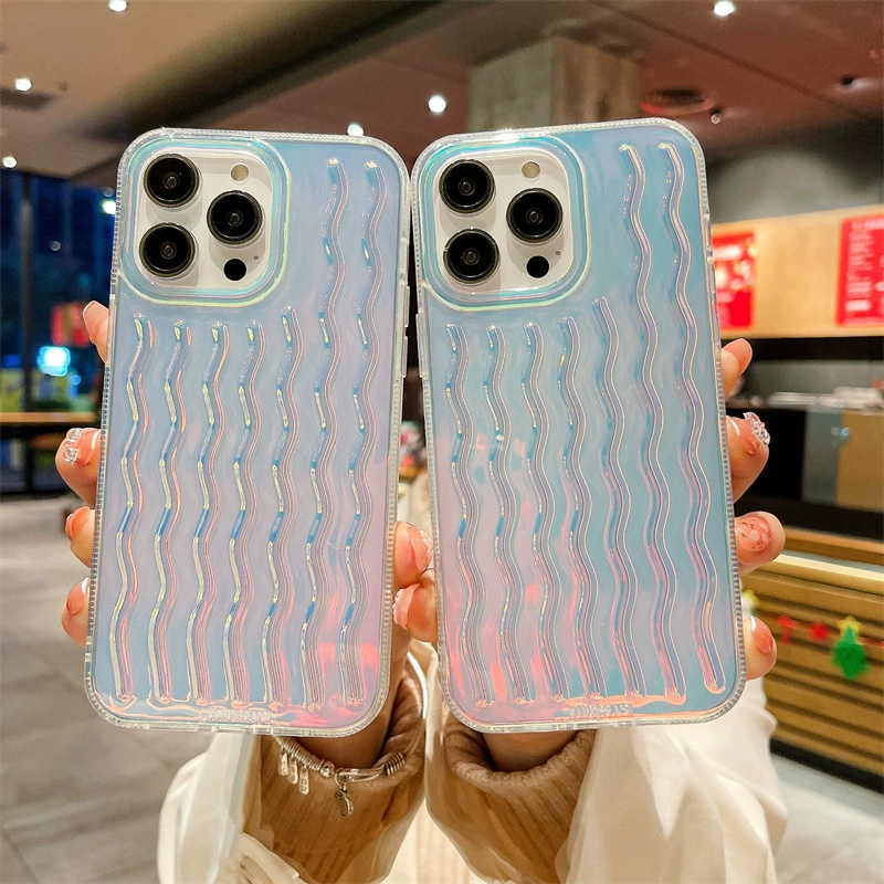 (Кросс-бортовая торговля), яблоко, чехол для телефона, iPhone 13, волнистый совместимый защитный чехол, iphone, 15промакс