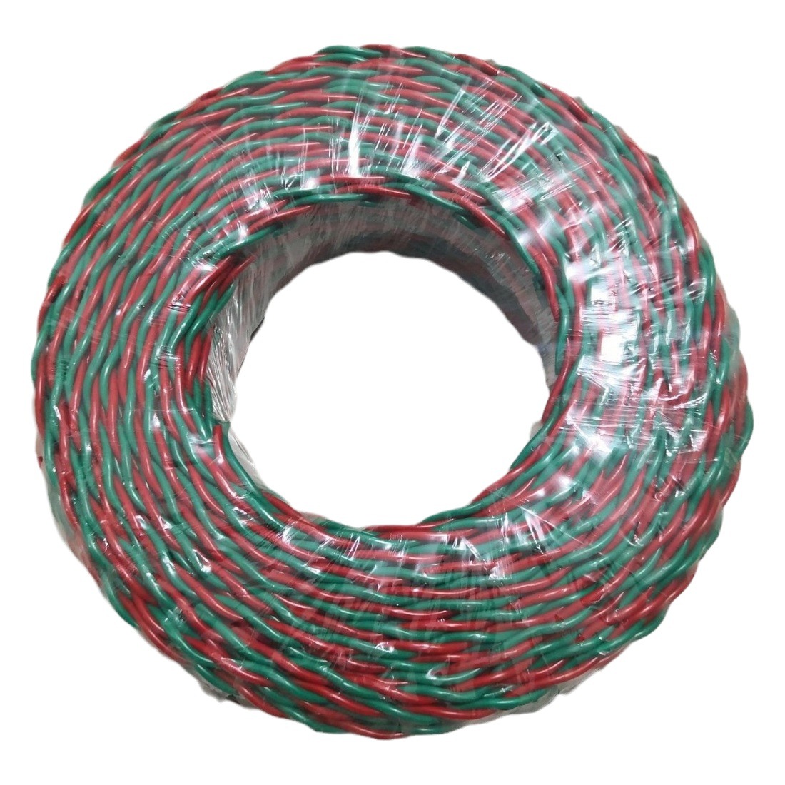 Alambre de cobre puro flor ZR RVS2 núcleo 075 1,0 1,5 2,5 fuego par trenzado lámpara alambre del hogar