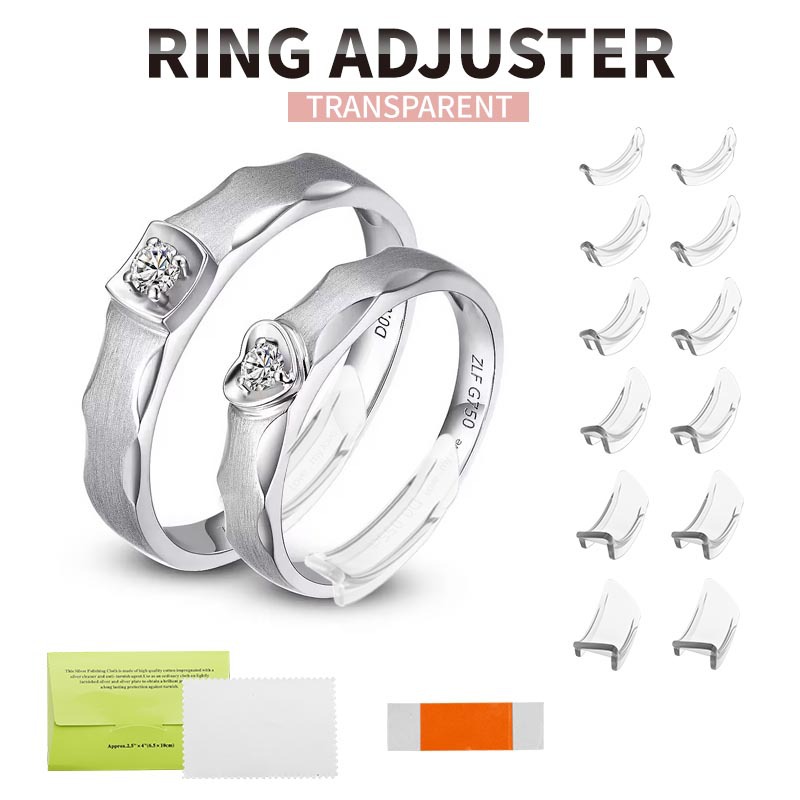 1 Set Basic U Shape Transparent Resin Ring Regulator display picture 4