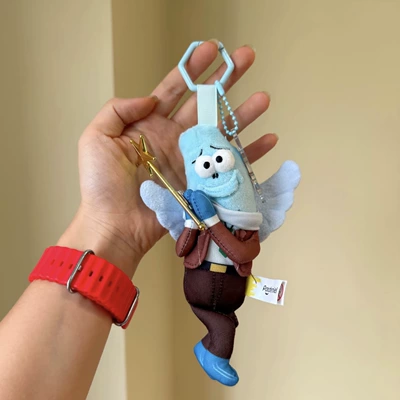 Pluş açarlıqlar – Fish Doll - fairy-wand-please-ask-passerby-17cm-small-pendant-genuine-authorization