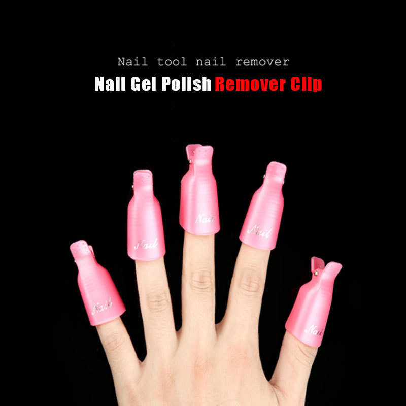 Clip de eliminación de uñas clip de uñas cubierta de uñas herramienta de eliminación de uñas clip de eliminación de uñas embalaje de bolsa OPP