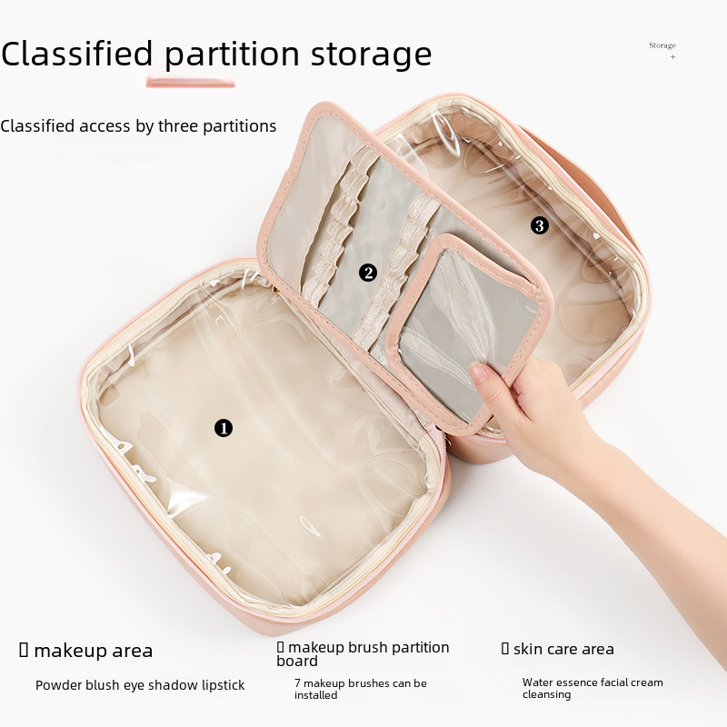 handheld capacious organizer bag for traveling