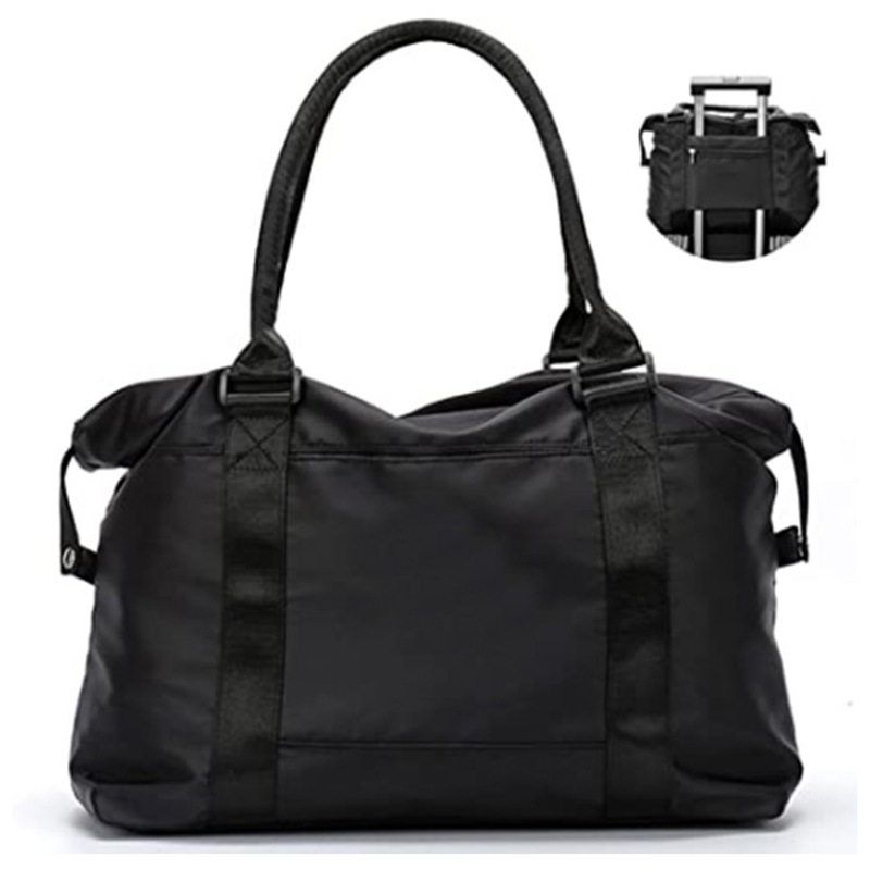 Portable Luggage Sports Handbag Gym Single Shoulder Weekend Overnight Storage Bag Wear-resistant Waterproof_voghion.com