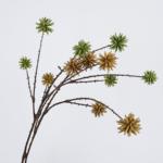 仿真绿植造景喜树果微景观造景植物花材绿色森系婚礼装饰家居插花