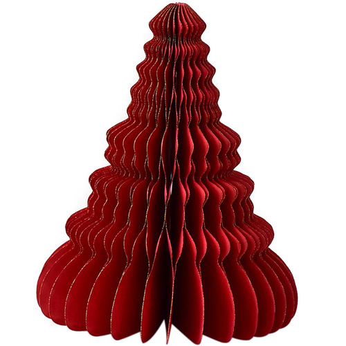 NUCHI Cross-border Christmas Decoration Desktop Christmas Tree Paper Christmas Tree Home Decor INS Window Display