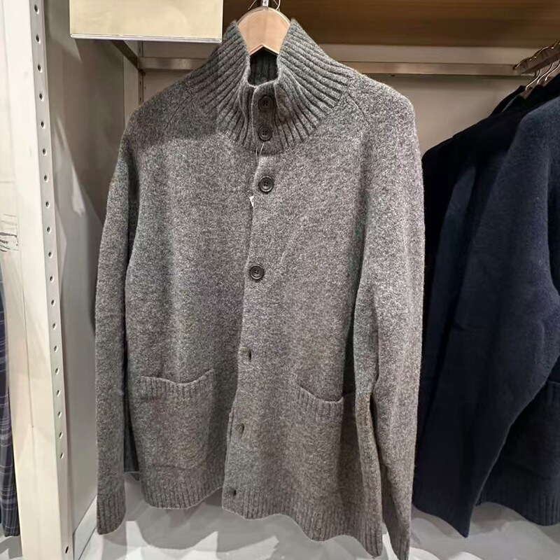 试衣间新款毛衣外套男款休闲宽松针织开衫长袖舒芙蕾480023|undefined