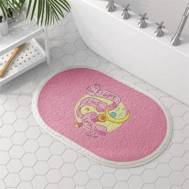 Милый нескользящий коврик для спальни, Sailor Moon
