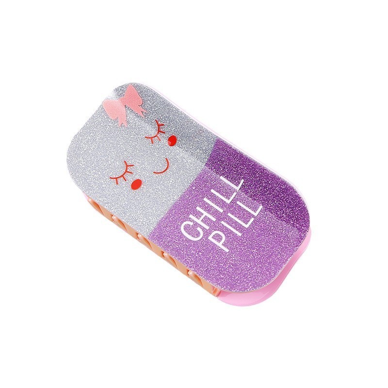 Pill Pattern Casual Cute Women's Pill PVC Hair Claws