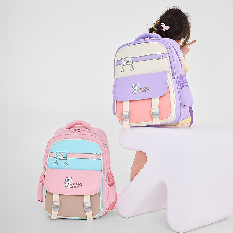 Nueva mochila escolar a prueba de derrames de agua, mochila práctica para niños y niñas, mochila para niños de viaje de ocio ligera