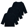 Children's T-shirt for new born, autumn long-sleeve, wholesale, long sleeve