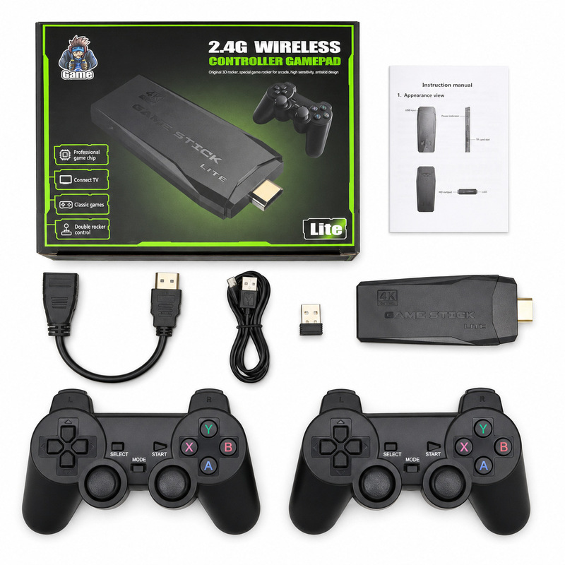 In-stock from the manufacturer, foreign trade cross-border m8 game console, 2.4G wireless controller, HDMI high-definition 4K TV game arcade In-stock from the manufacturer, foreign trade cross-border m8 game console, 2.4G wireless controller, HDMI high-definition 4K TV game arcade