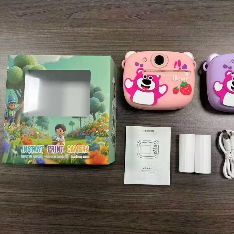 S2 Children's Camera, Instant Print Camera, Instant Photo Camera That Can Take Selfies and Print Small Photos S2 Children's Camera, Instant Print Camera, Instant Photo Camera That Can Take Selfies and Print Small Photos
