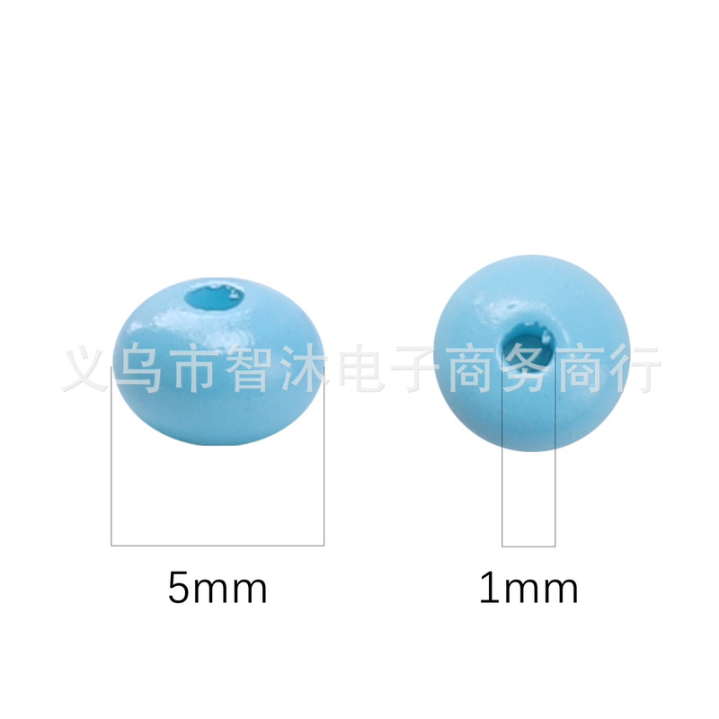【0.5kg個入り】5mm油絵算盤ビーズ国産ガラスビーズDIY手作りビーズブレスレットジュエリーアクセサリー|undefined