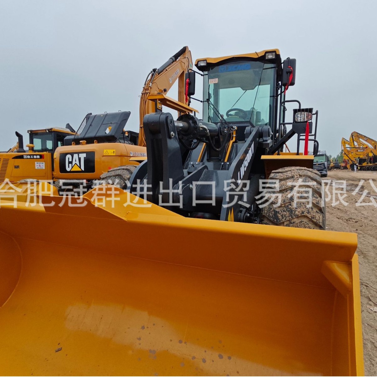 Suministro directo de la cargadora original XCMG LW500KV50GN Liugong Lin Gong Longong 50 Cargadora de ingeniería carretilla elevadora