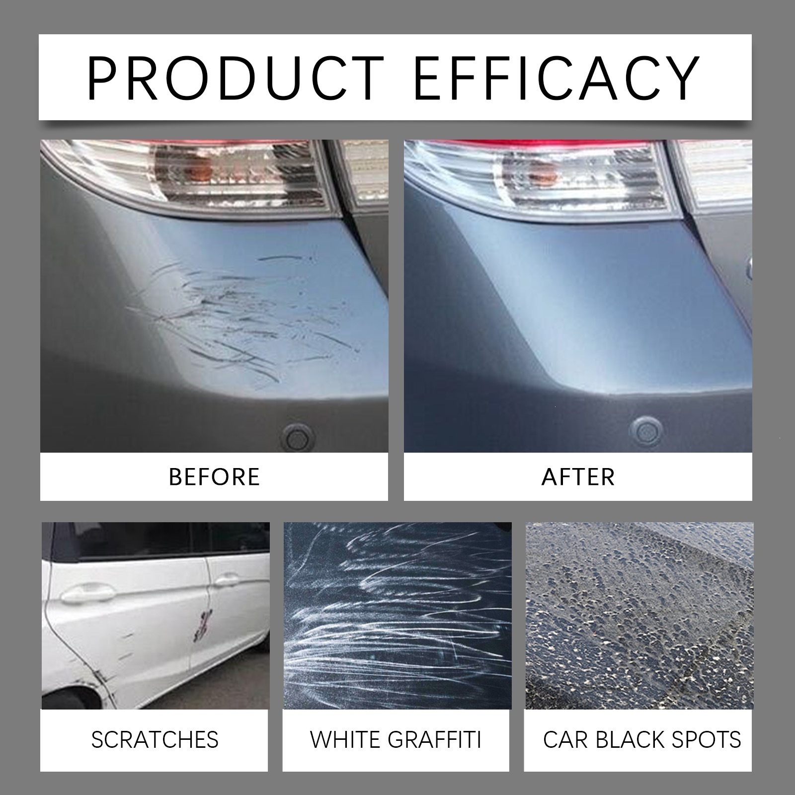 Car scratch repair paste, car paint scratch polishing and maintenance, enhancing gloss and protecting the paint surface, portable paint repair care