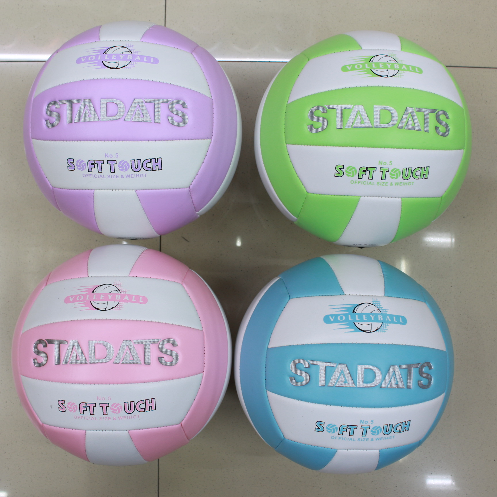 No.5 volleyball rose red white blue white green white high school entrance examination standard volleyball students soft volleyball can come to sample can be made on behalf of the hair