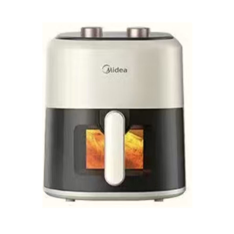 (2개) MIDEA 에어 프라이어 윈도우 가정용 다기능 전기 프라이어 4.5L 용량 에어 오븐 뜨거운 공기 베이킹 포트
