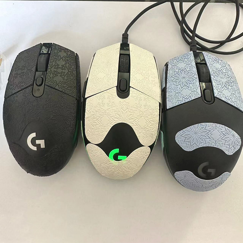 G102 304鼠標防滑貼 特氟龍吸汗防滑側貼腳墊 競技遊戲膠墊鼠標貼