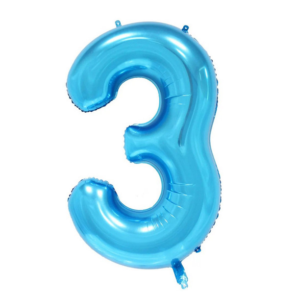 digital golden blue fuchsia balloon