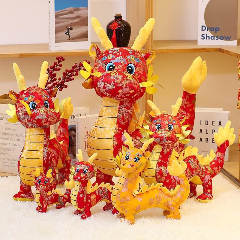 Year of the Dragon mascot dragon doll year of life plus toy