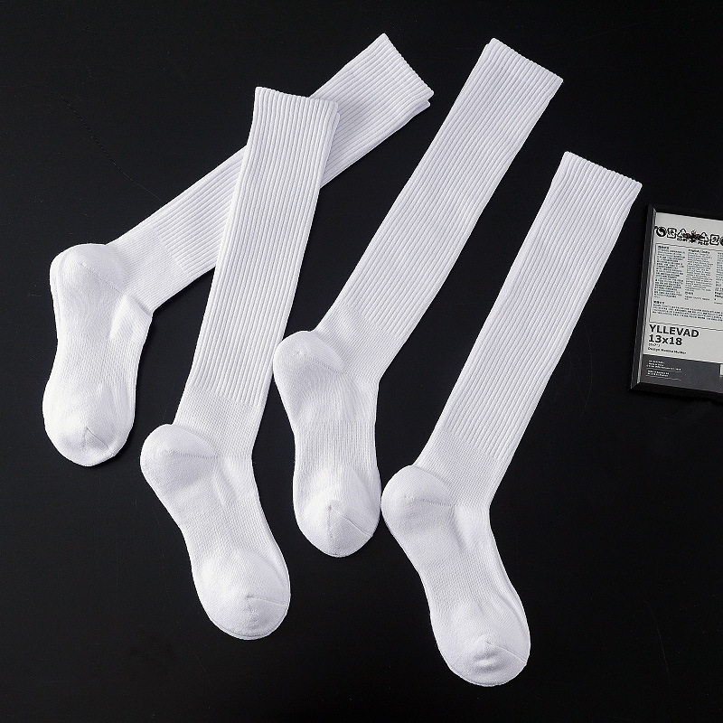 Thickened Towel-Bottom Sports Socks, Volleyball Socks, Running Socks, Fitness Casual Long Socks, Women's High-Tube Training Socks Thickened Towel-Bottom Sports Socks, Volleyball Socks, Running Socks, Fitness Casual Long Socks, Women's High-Tube Training Socks