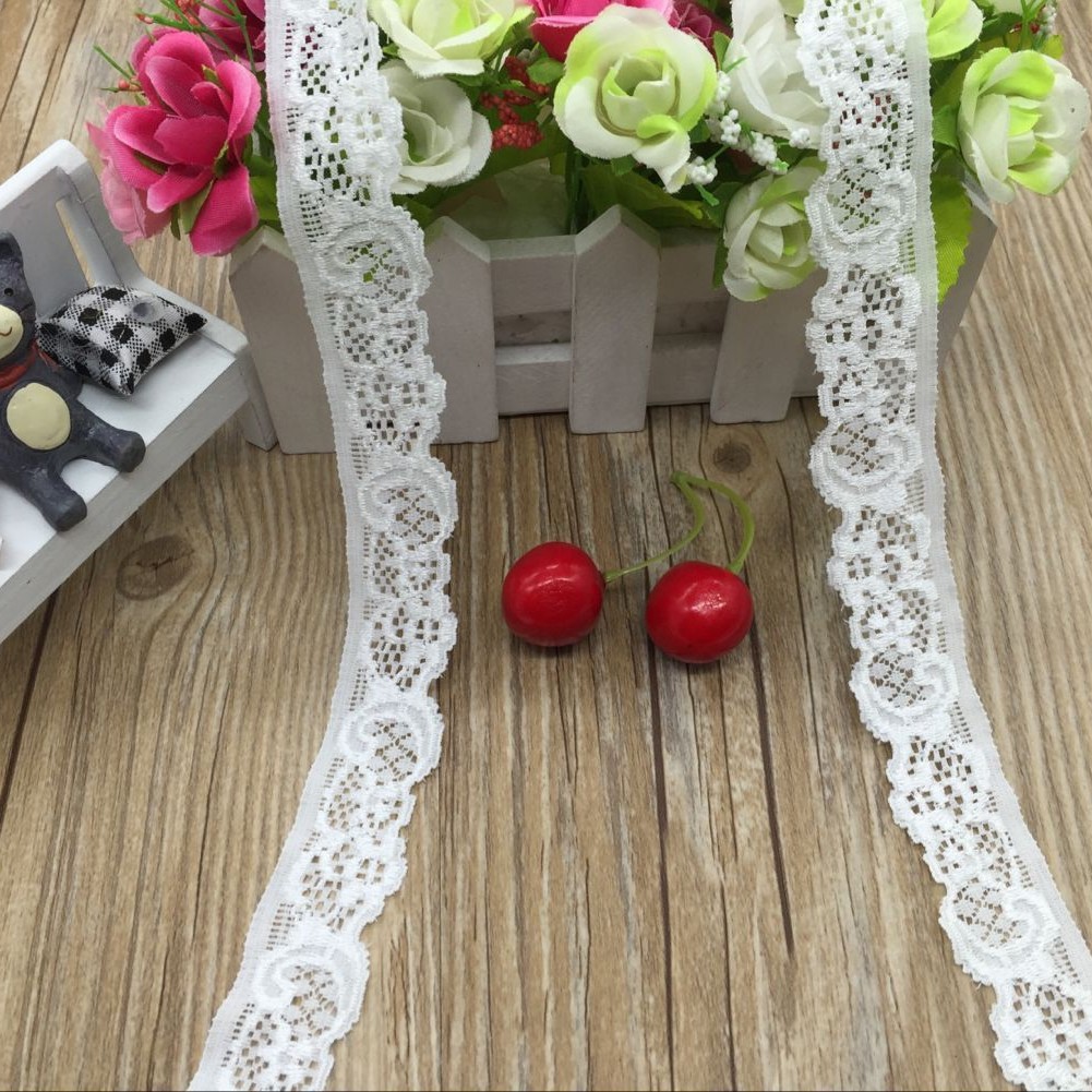花边压沙弹力蕾丝花边现货供应压沙弹力2051# 宽度 2.5cm
