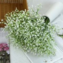 外贸厂家批发仿真植物满天星仿真水草5叉25目摆件高档单枝满天星