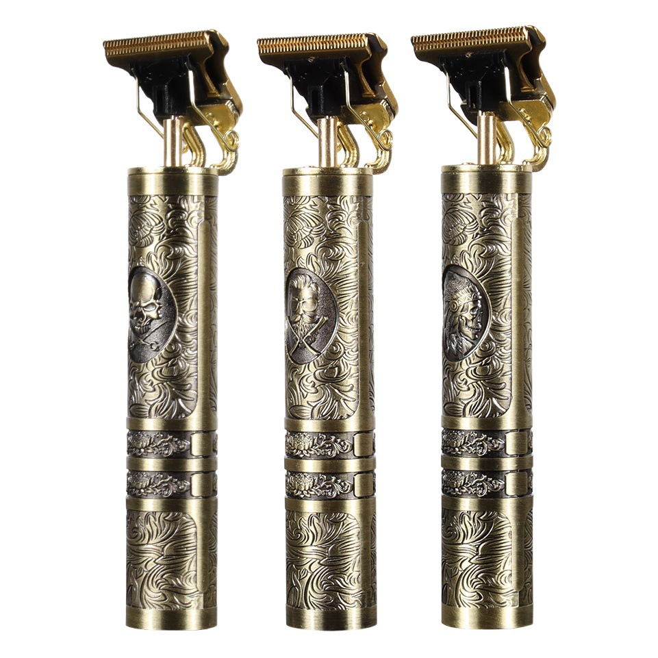 Amazon proporciona especialmente la cabeza de Buda dragón y Fénix pelo Clipper eléctrico pelo Clipper aceite cabeza Clipper recargable Barber Clipper fábrica de Ventas Directas