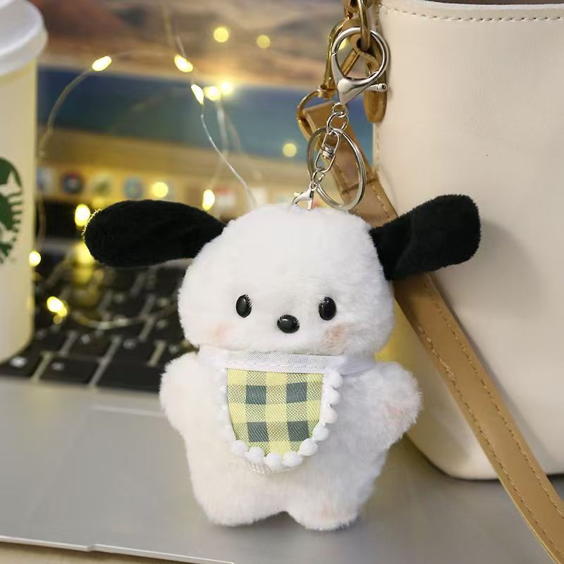 ins blush perro lindo muñeca chica corazón mochila colgante peluche muñeca creativa dibujos animados regalo pareja