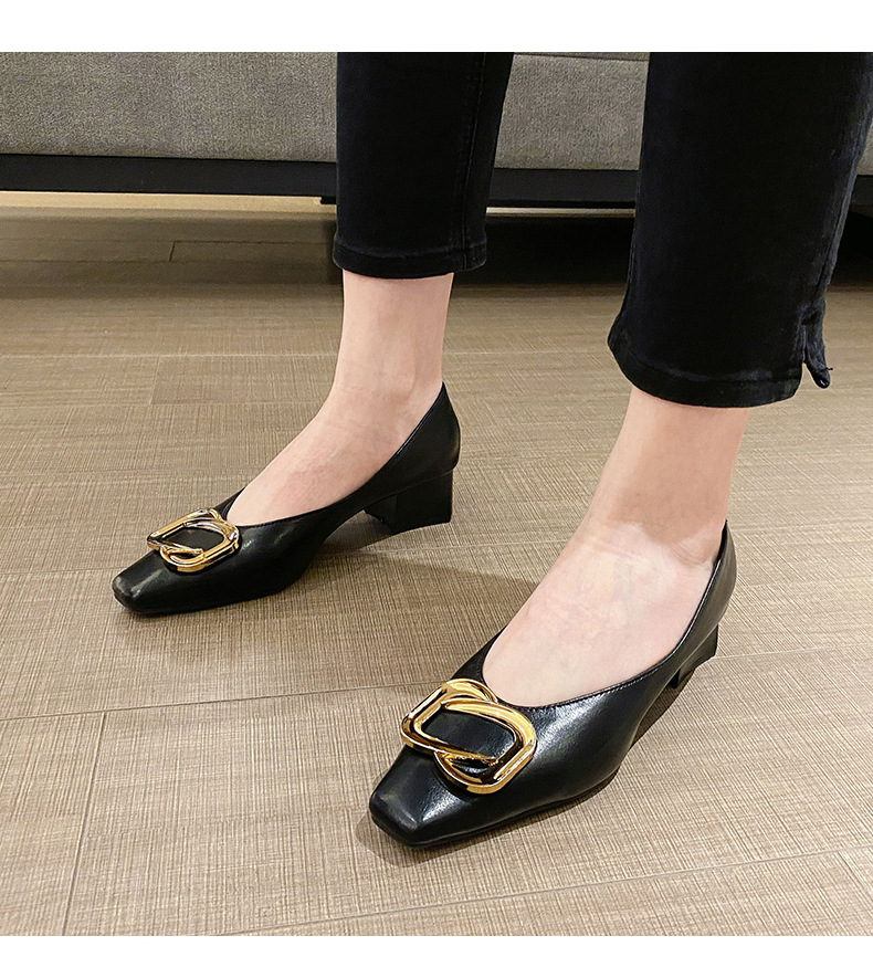 Dames dress shoes van echt leer met hak_voghion.com