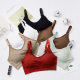 Japanese Bear Vest Strapless Sports Shockproof Detachable Chest Pad Gathered Vest Women's Underwear Beautiful Back Wrapping Chest