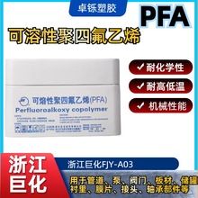 PFA可熔性聚四氟乙烯 pfa模壓料 高純度 高透明 浙江巨化FJY-A03
