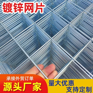 加工镀锌铁丝网格片建筑防裂外墙保温抹墙挂网跨境出口电焊网片