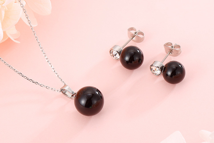 Wholesale Jewelry Fashion 304 Stainless Steel Rhinestones display picture 3