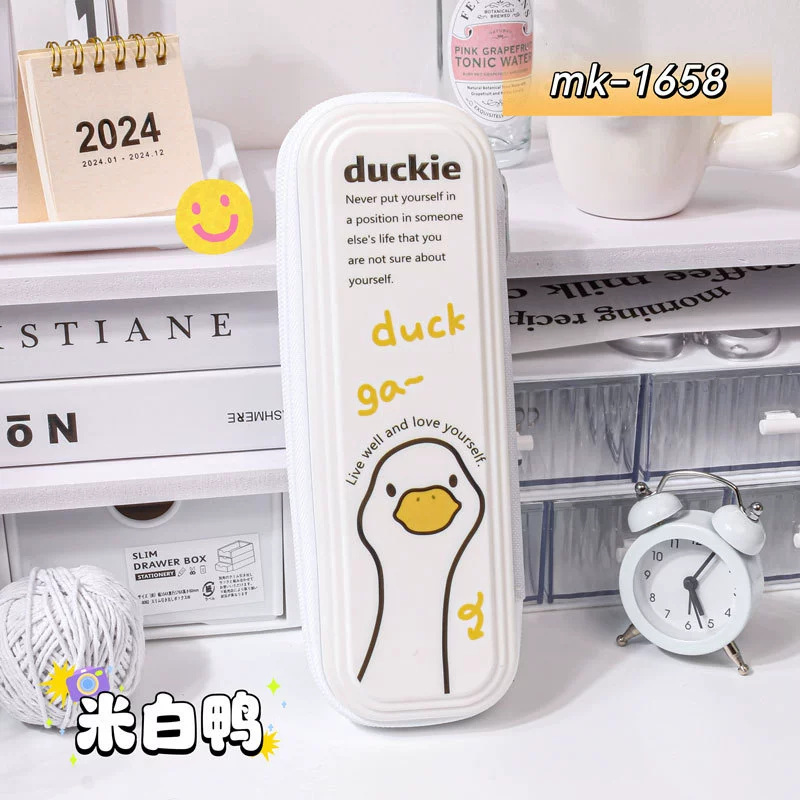 Cartoon capacious cute high quality teaching pencil case for elementary school students, Birthday gift, wholesale