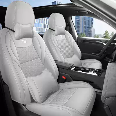 Touran Pro seven-seater special seat | Modelə uyğun (Original) oturacaq örtükləri - cloud-sea-white-deluxe-edition-seven-seats-require-five-seat-covers-full-coverage-for-the-front-row-partial-coverage-for-the-back-row